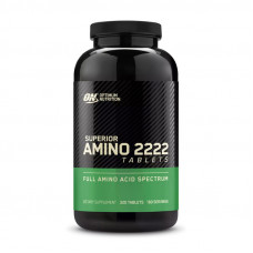 Optimum Nutrition Amino 2222 (вм'ятина на банці, затертий термін придатності) (320 tabs)