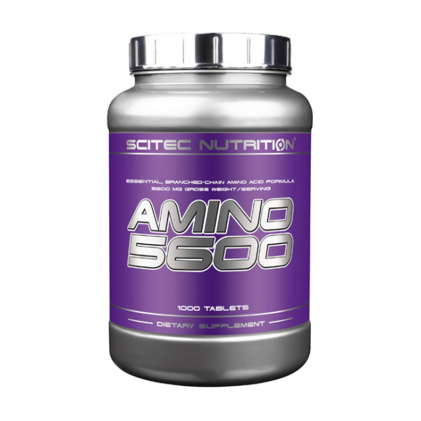 Scitec Nutrition Amino 5600 (термін до 28.06.2025 вакуум у банці) (500 tabs)