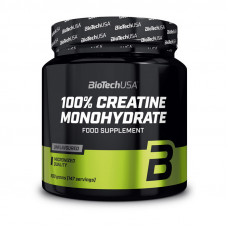 BioTech 100% Creatine Monohydrate (банка) (500 g, unflavored)