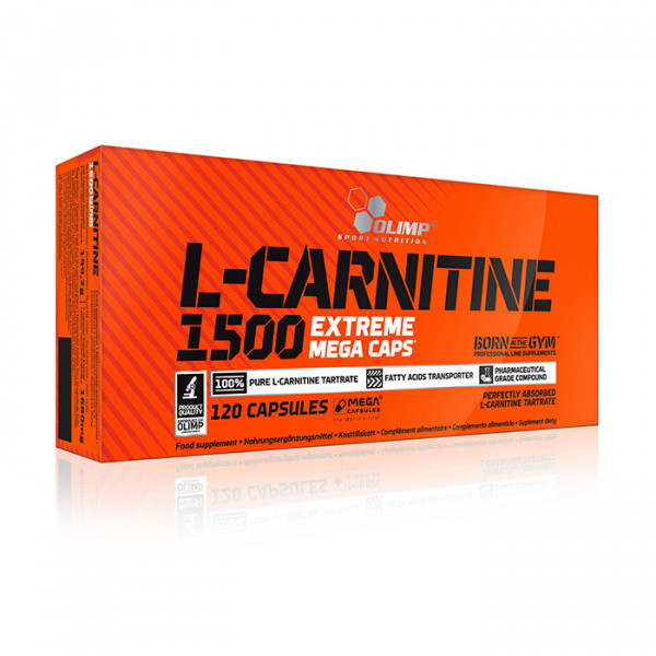 OLIMP L-Carnitine 1500 Extreme Mega Caps (120 caps)