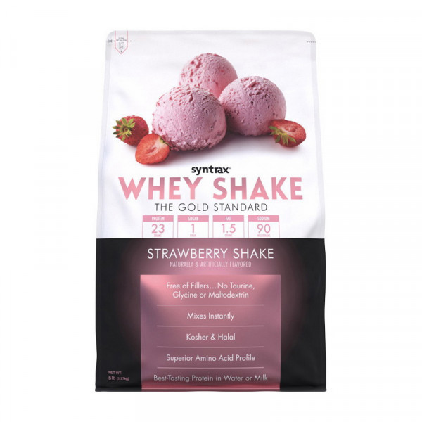 Whey Shake (2,3 kg, strawberry shake) Syntrax