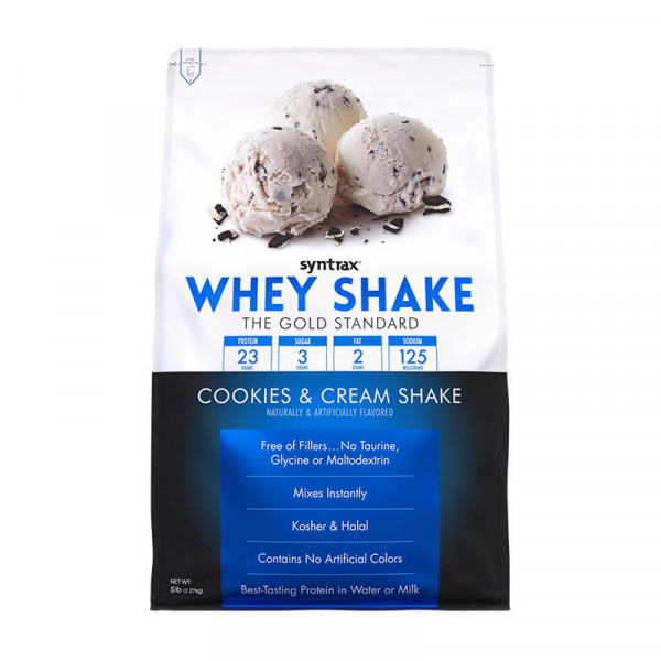 Whey Shake (2,3 kg, cookies & cream) Syntrax