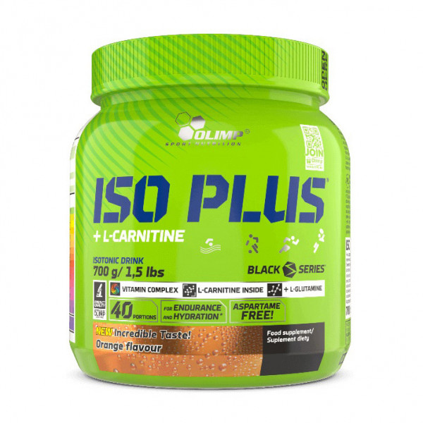 Iso Plus + L-Carnitine (700 g, tropic blue)