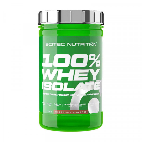 100% Whey Protein Isolate (700 g, chocolate)