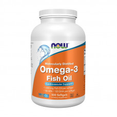 NOW Omega-3 (вакуум у банці) (500 softgels)