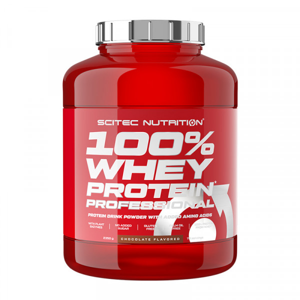Scitec Nutrition 100% Whey Protein Professional (просипається з під кришки) (2,3 kg, chocolate coconut)