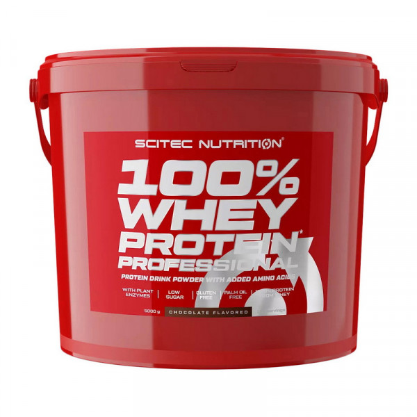 Scitec Nutrition 100% Whey Protein Professional (5 kg, chocolate hazelnut)