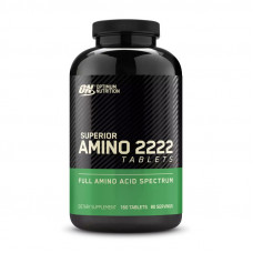 Optimum Nutrition Amino 2222 (пошкоджена заводська етикетка) (160 tabs)