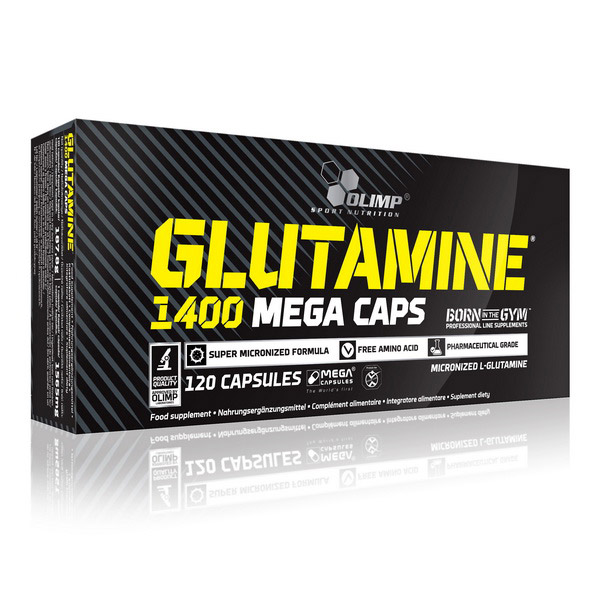 L-Glutamine 1400 mega caps (120 caps) OLIMP