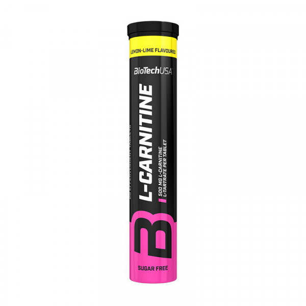 Effervescent L-Carnitine 500 mg (20 tab, lemon) BioTech