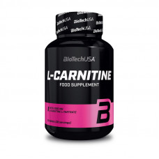 BioTech L-Carnitine 1000 mg (затертий термін придатності, потертості на банці) (30 tabs)
