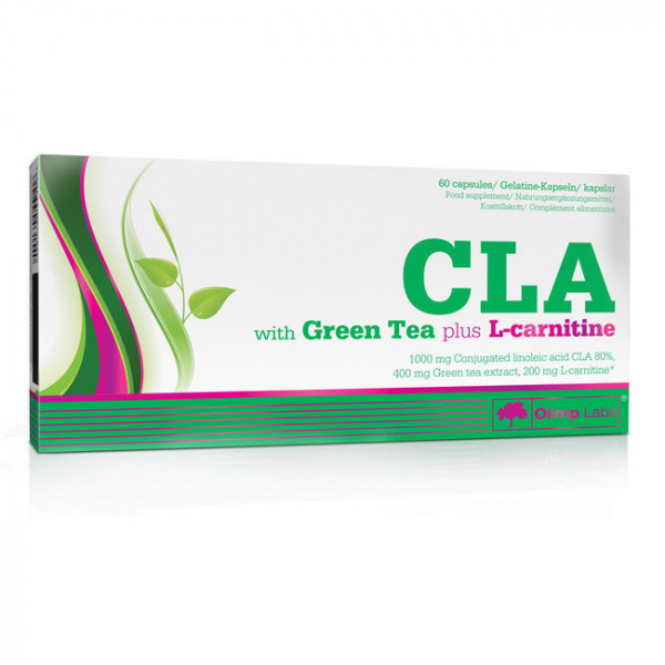 CLA with Green Tea plus L-Carnitine (60 caps) OLIMP