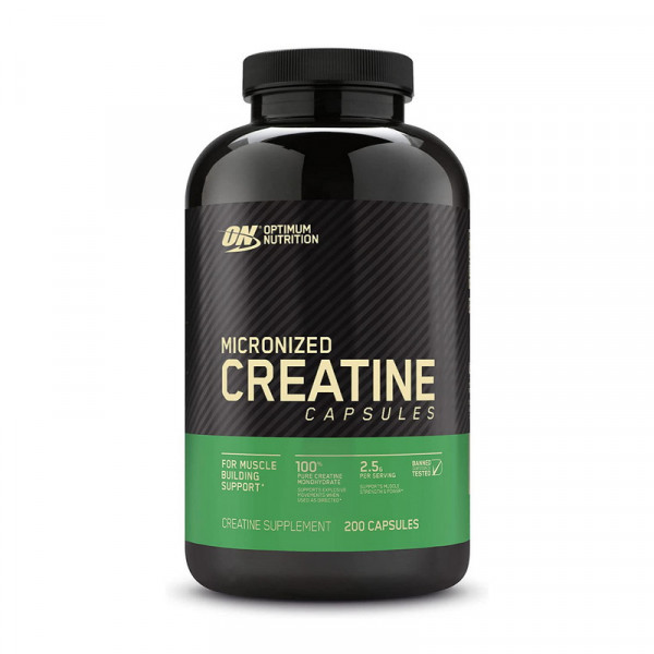 Micronized Creatine Capsules (200 caps) Optimum Nutrition