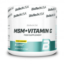 MSM + Vitamin C (150 g, lemon)