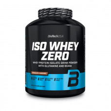 BioTech Iso Whey Zero (2,27 kg, catalan caramel cream)