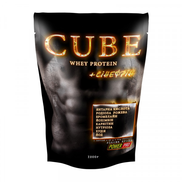 CUBE Whey Protein (1 kg, кокосовое молочко) Power Pro