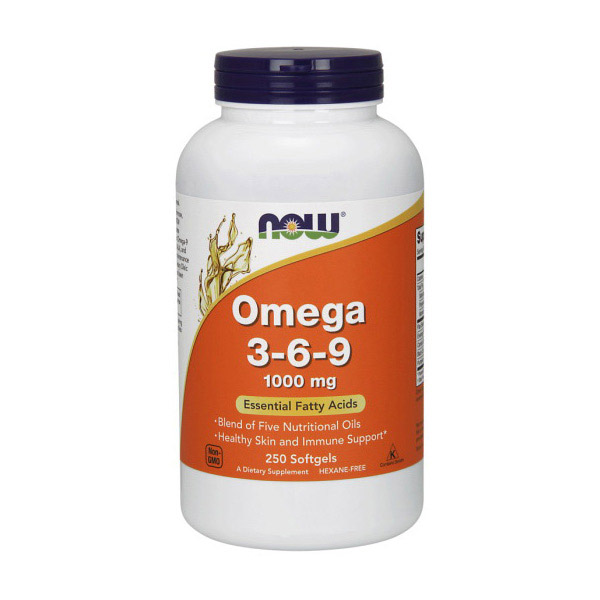 Omega 3-6-9 (250 softgels) NOW