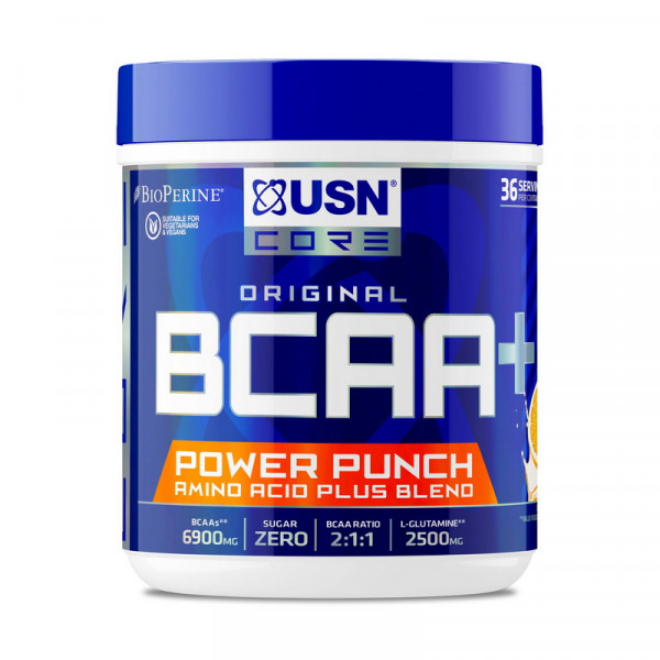 BCAA Power Punch (400 g, tangarine) USN