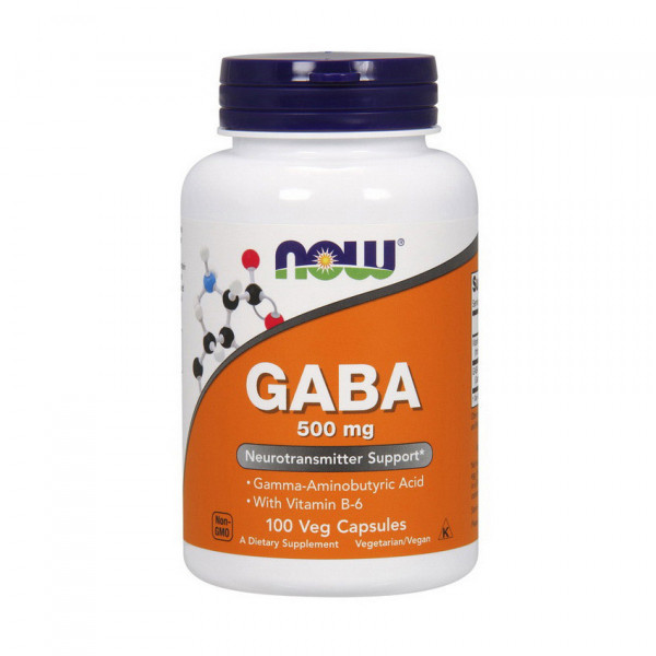 GABA 500 mg (100 caps) NOW