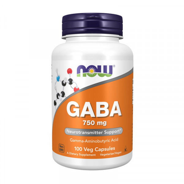 GABA 750 mg (100 cap) NOW