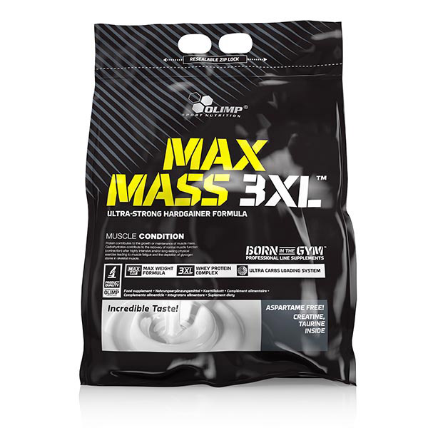 MAX MASS 3 XL (6 kg, strawberry power) OLIMP