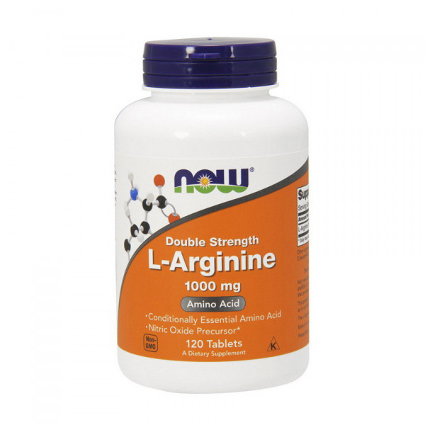 L-Arginine 1000 mg (120 tabs) NOW