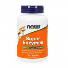 NOW Super Enzymes (термін до 28.10.2025) (90 caps)
