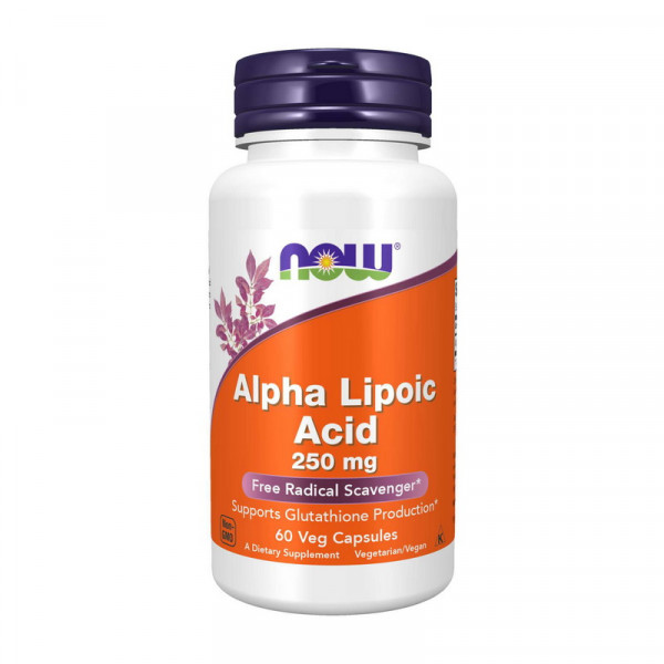 Alpha Lipoic Acid 250 mg (60 caps) NOW