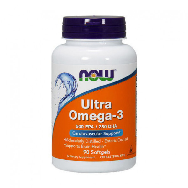 Ultra Omega-3 (90 softgels) NOW