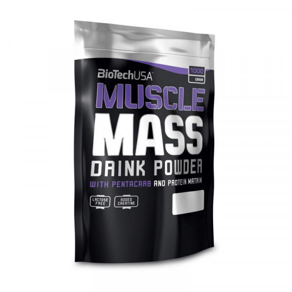 Muscle Mass (1 kg, vanilla) BioTech