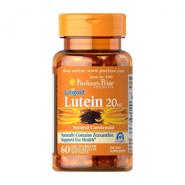 Lutein 20 mg (60 softgels) Puritan's Pride