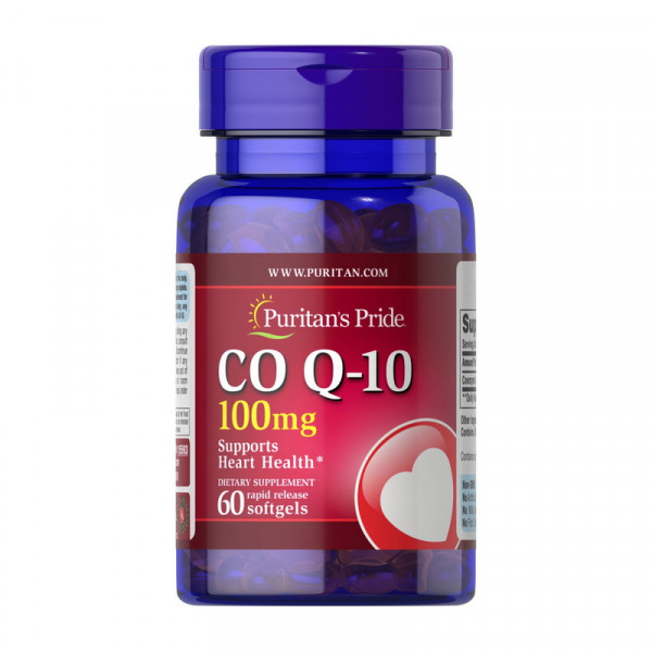 Puritan's Pride CO Q-10 100 mg (60 softgels)