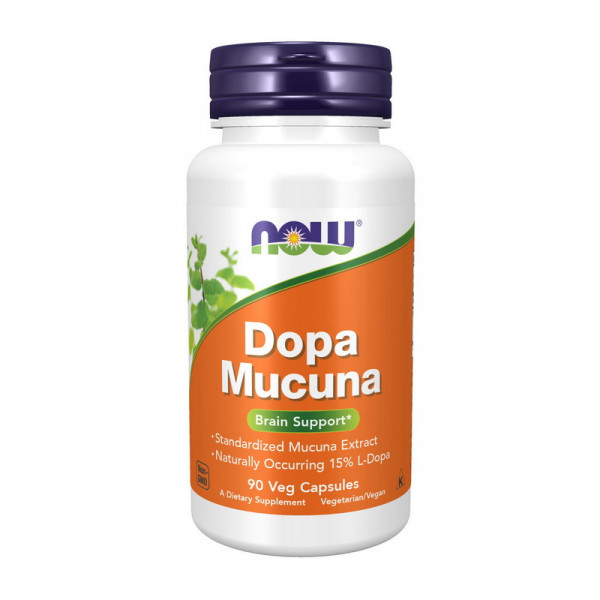 DOPA Mucuna (90 veg caps) NOW