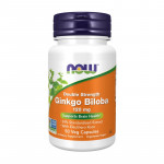 NOW Ginkgo Biloba 120 mg Double Strength (50 veg caps)