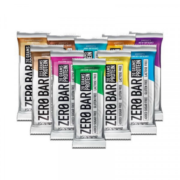 BioTech Zero Bar (50 g, chocolate chip cookies)