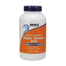 NOW Super Omega EPA (пошкоджена кришка) (240 softgels)
