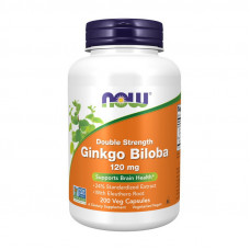 Ginkgo Biloba 120 mg Double Strength (200 veg caps)