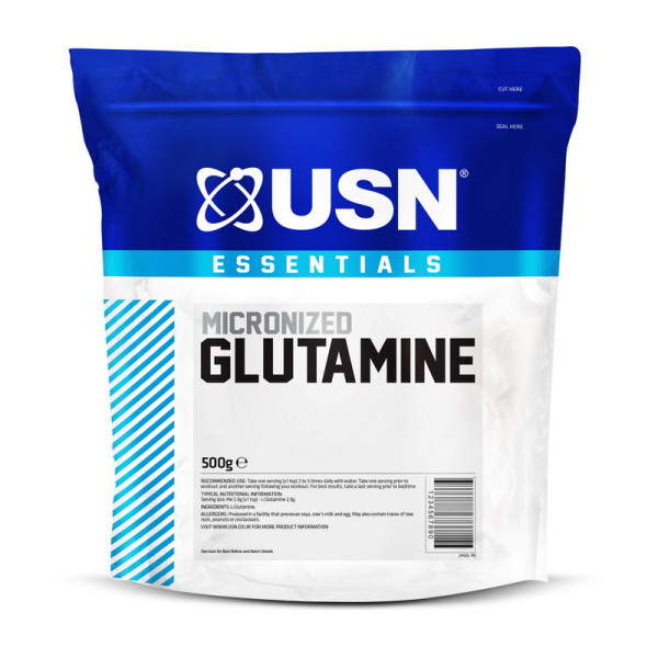 Glutamine Micronized (500 g, unflavored) USN