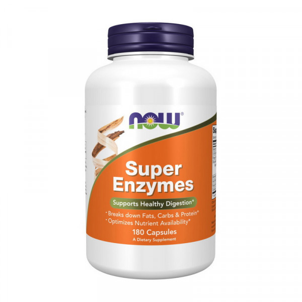 Super Enzymes (180 caps) NOW