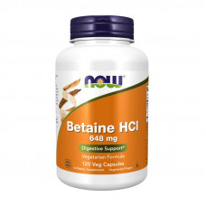 Betaine HCL 648 mg (120 caps)