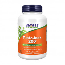 NOW Testo Jack 200 Extra Strenght (120 veg caps)