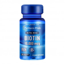 Biotin 10,000 mcg (50 softgels)