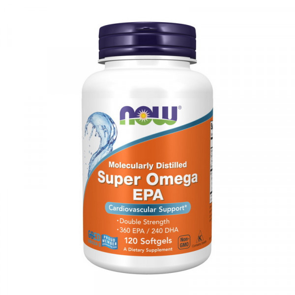 NOW Super Omega EPA (відсутній термін придатності) (120 softgels)
