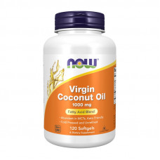 NOW Virgin Coconut Oil 1000 mg (відсутня пломба) (120 softgels)