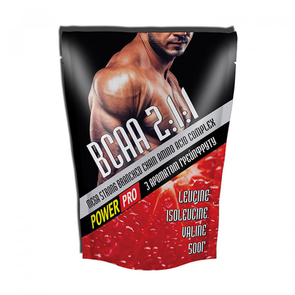 Power Pro BCAA 2:1:1 (500 g, апельсин)