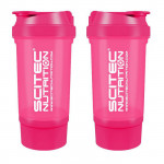 Scitec Nutrition Scitec Shaker 500 Travel (500 ml pink) (500 ml, pink)