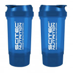 Scitec Nutrition Scitec Shaker 500 Travel (500 ml blue) (500 ml, blue)