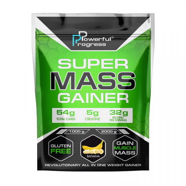 Powerful Progress Super Mass Gainer (1 kg, vanilla)