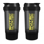 Scitec Nutrition Scitec Shaker 500 Travel (500 ml, black)