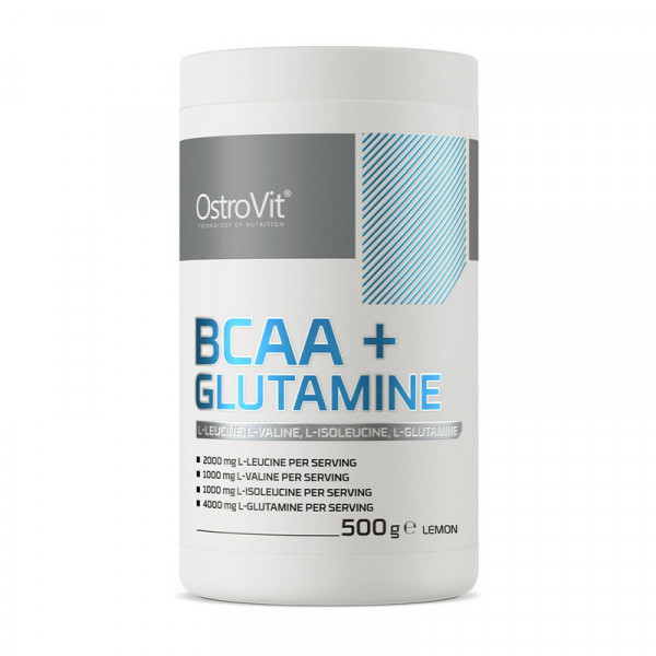 BCAA+Glutamine (500 g, lemon) OstroVit